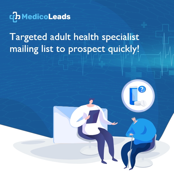 Adult Health Specialist Mailing List