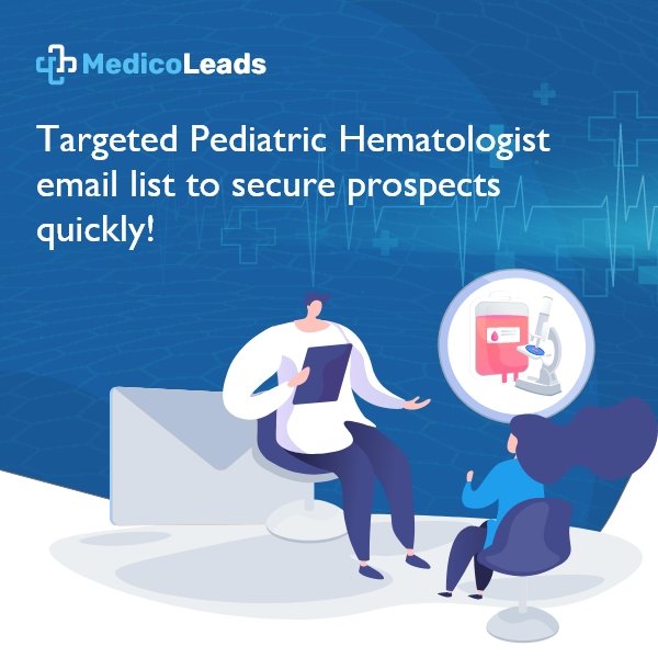 Pediatric Hematologist Email List