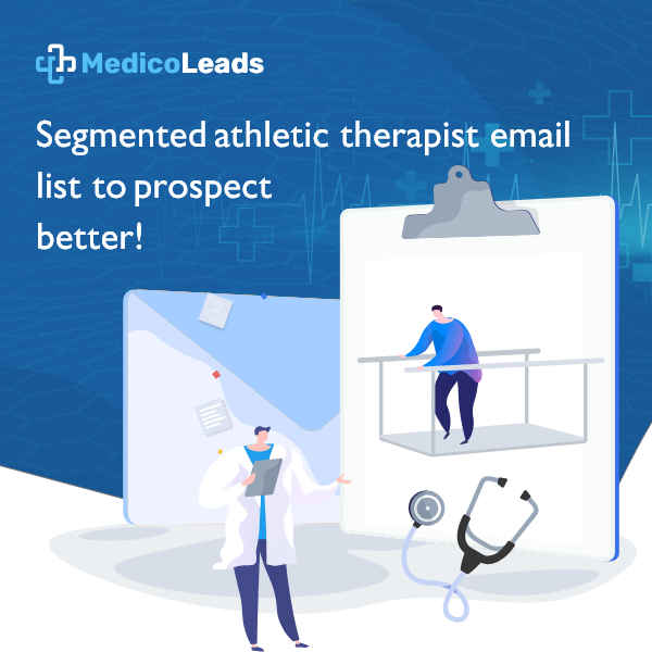 Athletic therapists email list