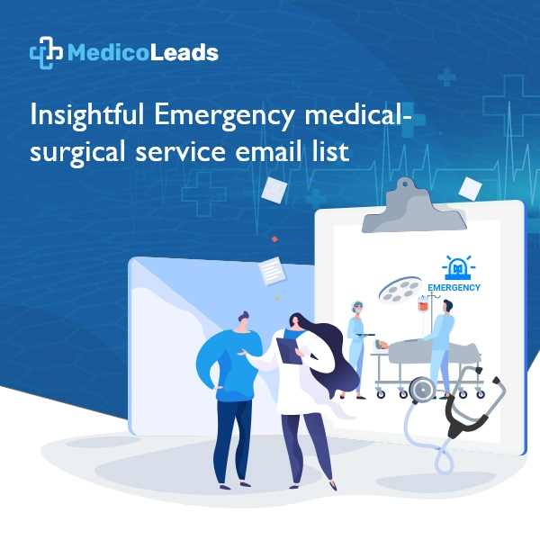 Emergency medical-surgical service email list