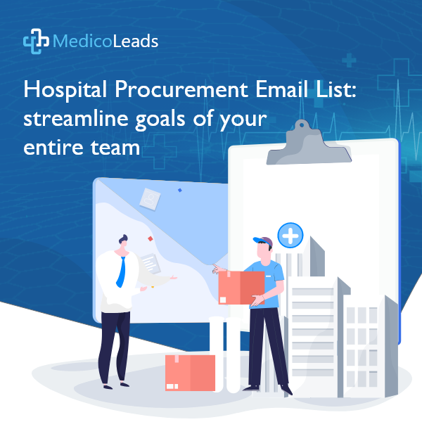 Hospital Procurement Email List
