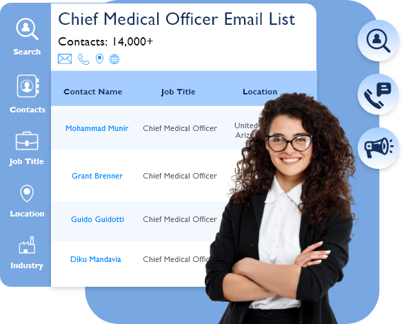 Chief Medical Officer Email List