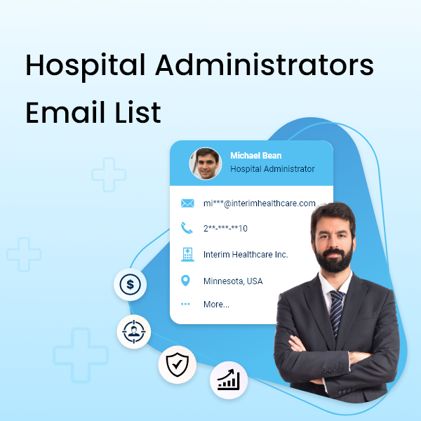 Hospital Administrators Email Data