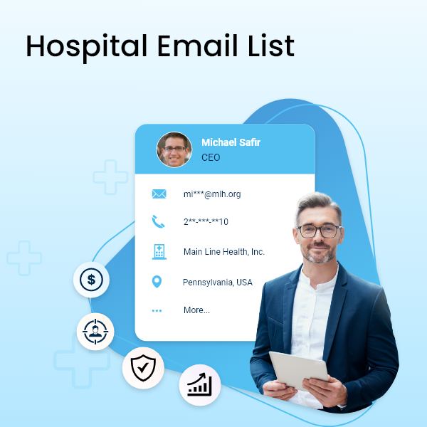 Hospital Email List Feature