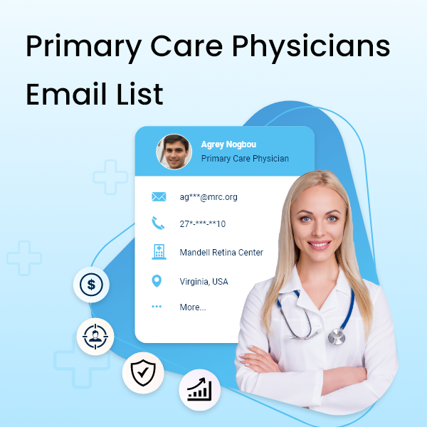 Primary Care Physicians Email List Feature