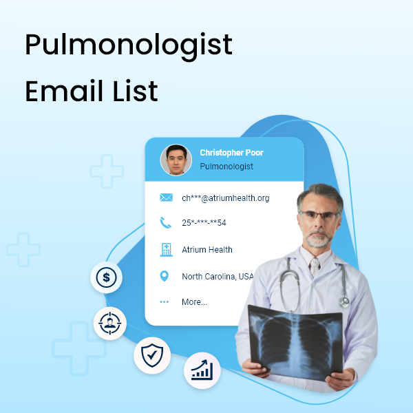 Pulmonologist Email List Feature