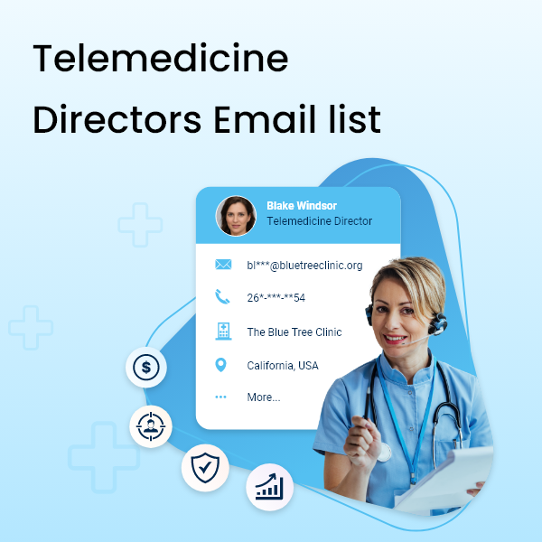 Telemedicine Directors Email list Feature