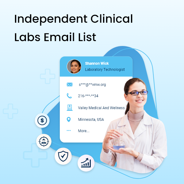 Independent Clinical Labs Email List Feature