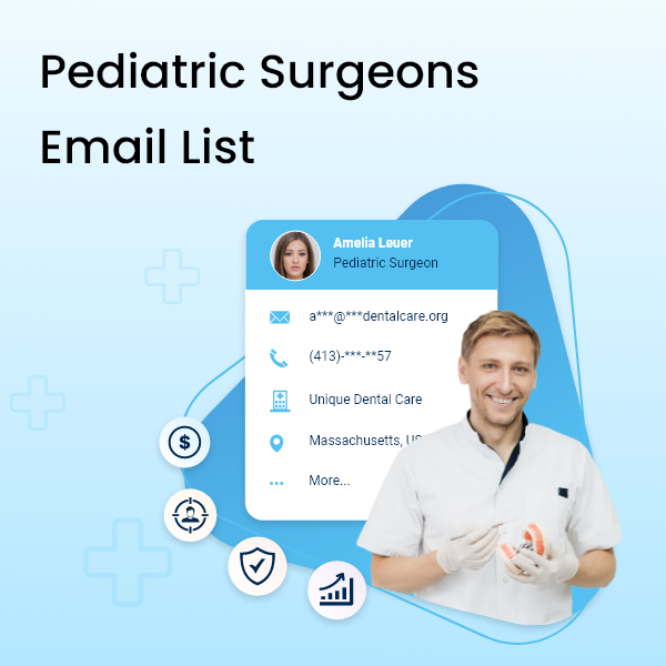 Pediatric Surgeons Email List Feature