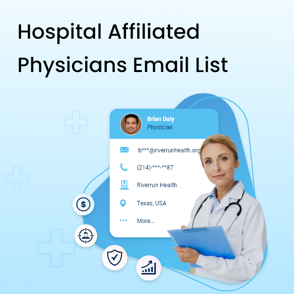 Hospital Affiliated Physicians Email List Feature