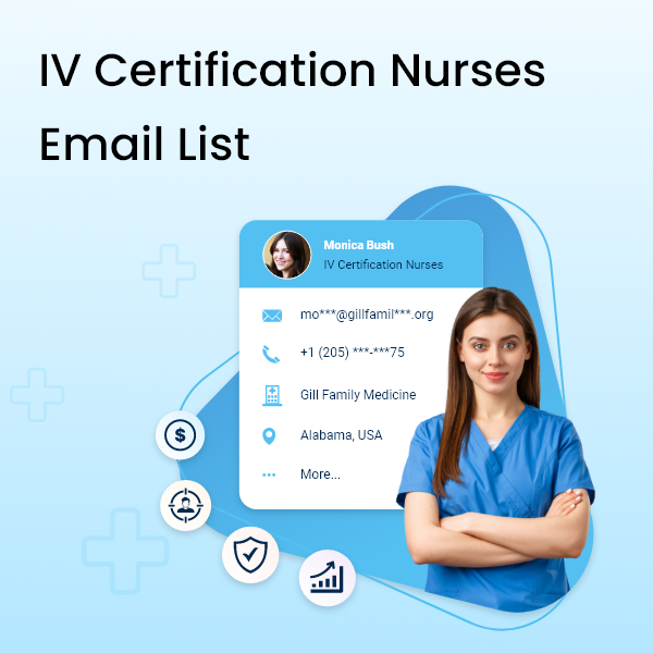 IV Certification Nurses Email List Feature