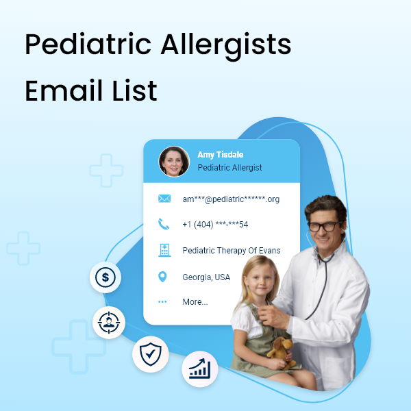 Pediatric Allergists Email list Feature