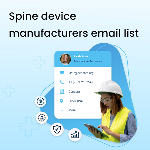 Spine Device Manufacturers Email List - Feature