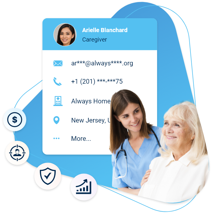 Senior Care Givers Mailing List