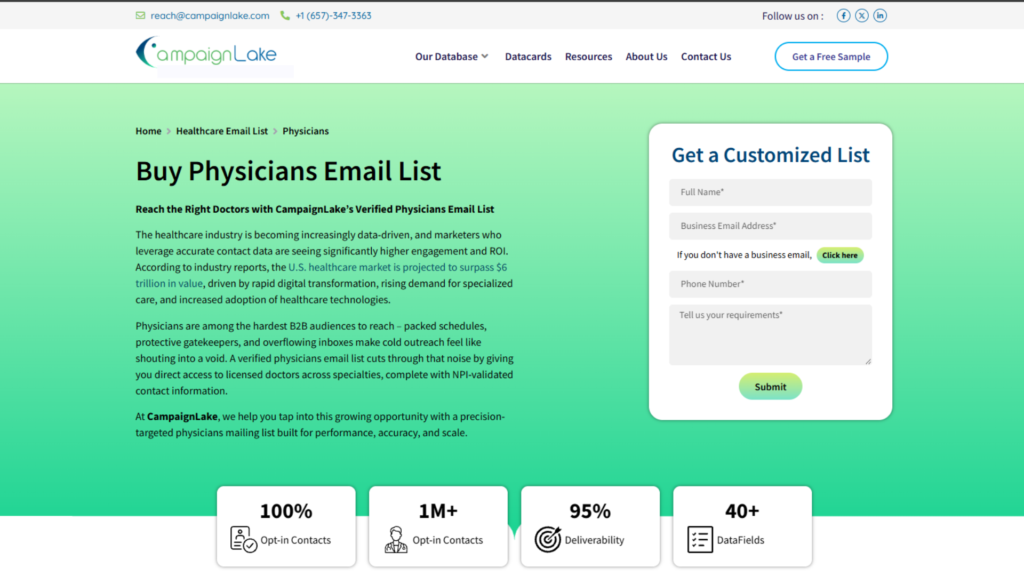 #3 CampaignLake — Best for Specialty Targeting